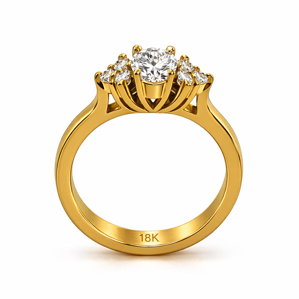 Engagement Rings > 18K Yellow Gold