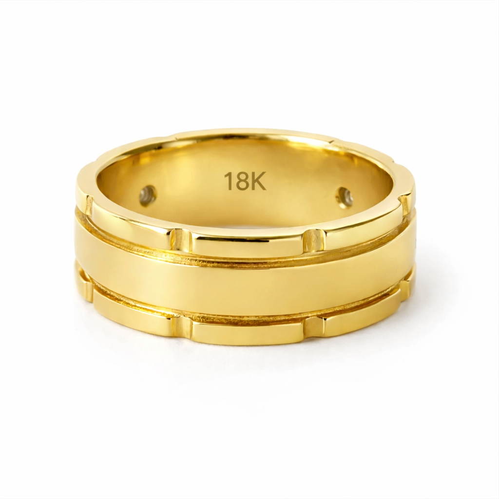 Clark - Timeless 14K/18K Gold Wedding Band