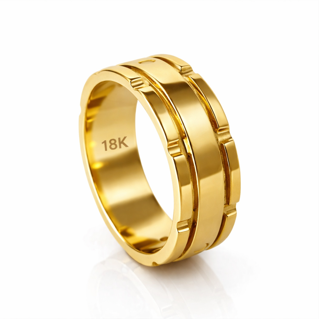 Clark - Timeless 14K/18K Gold Wedding Band