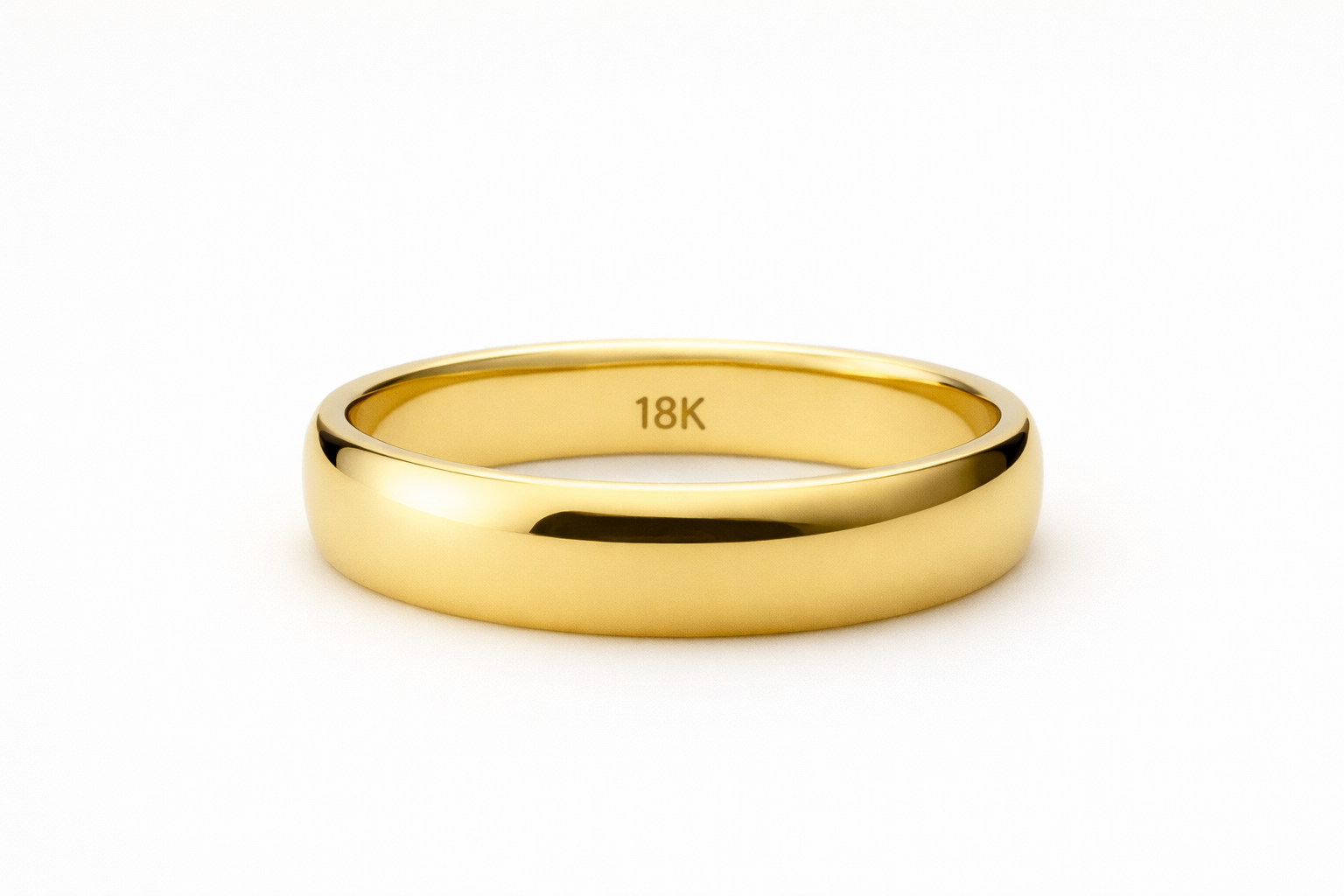 Katerine Gold Wedding Band - 5mm