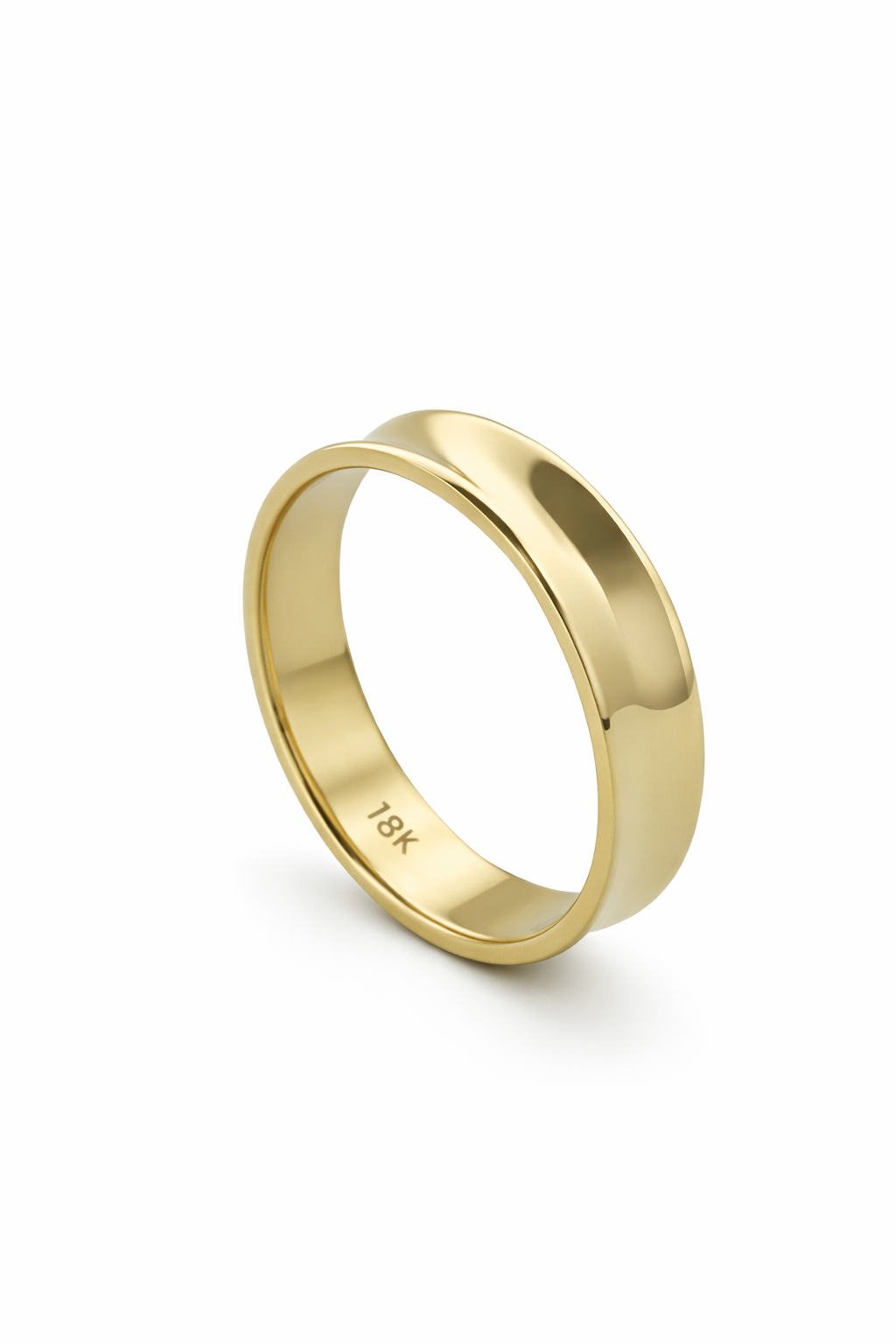 Gold Classic Wedding Band - 5mm